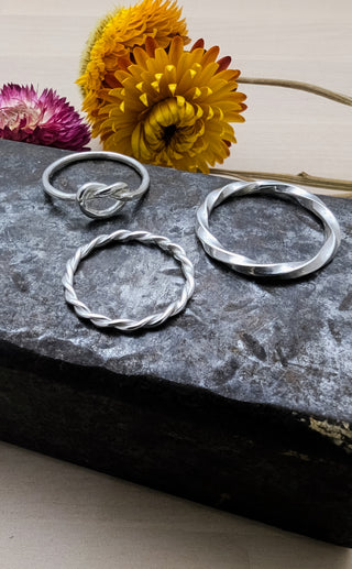 Fabrication d'une bague nouée ou torsadée - Dimanche 6 septembre