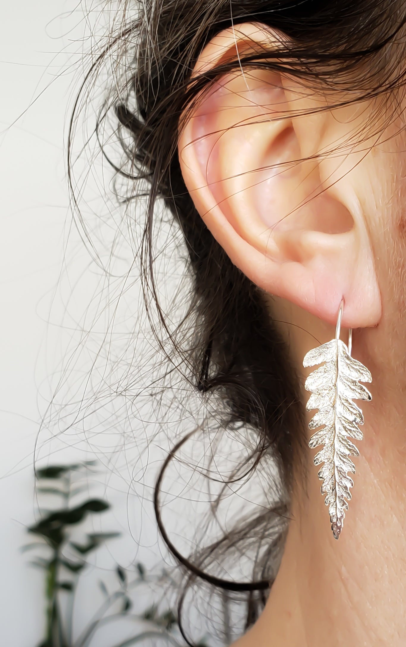 Boucles d'oreilles Feuilles Torsades Boucles d'oreilles Feuilles Torsades