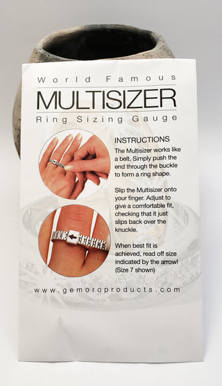 Ring sizer, Tool to measure the size of your finger