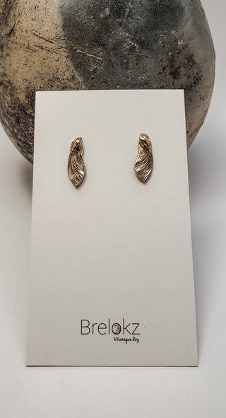 Samara earrings in bronze