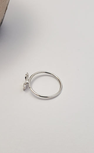 Silver Forget-Me-Not Flower Ring