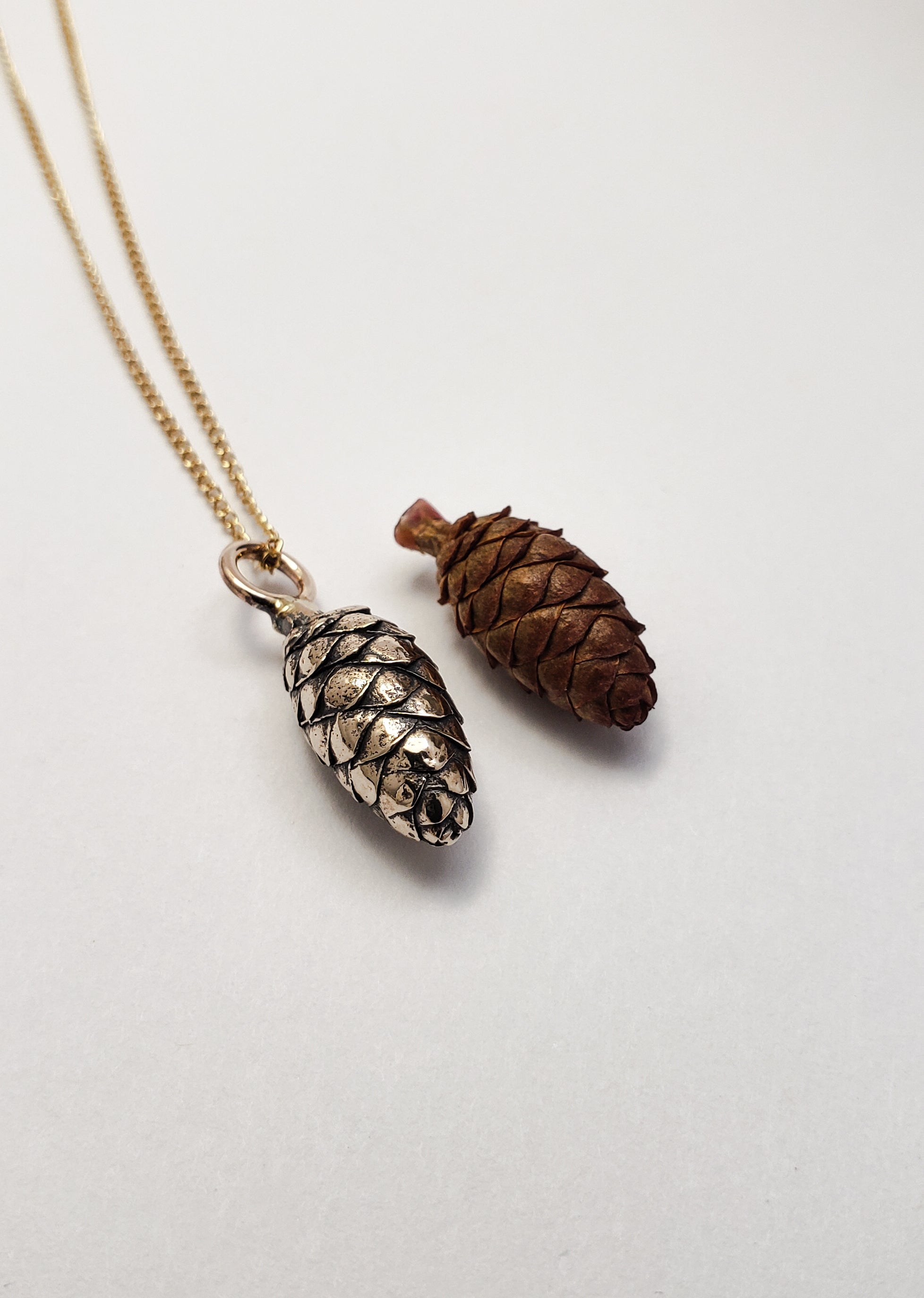 Pine Cone Necklace